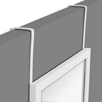Lustro wiszące Firsty na drzwi 34x94cm srebrne