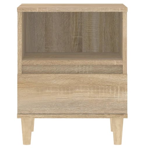 NNEVL Bedside Cabinet Sonoma Oak 40x35x50 cm