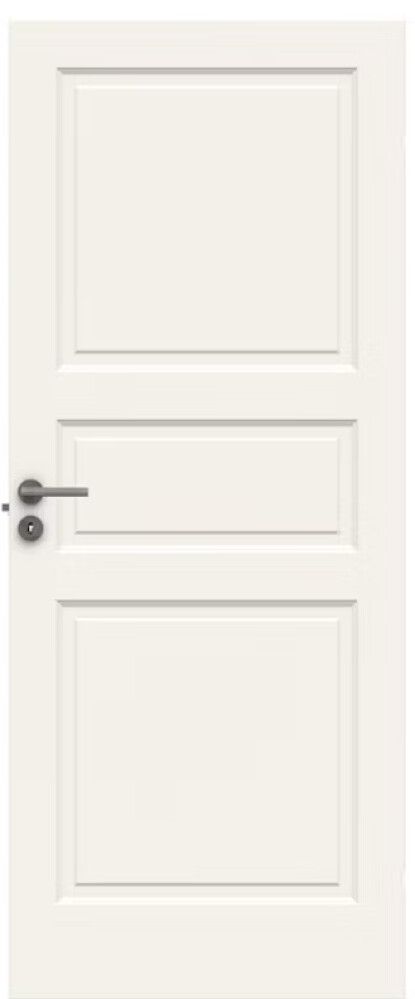 INNERDØR SWEEDOR STYLE FORMPRESSET 3-SPEIL HVIT M7X20