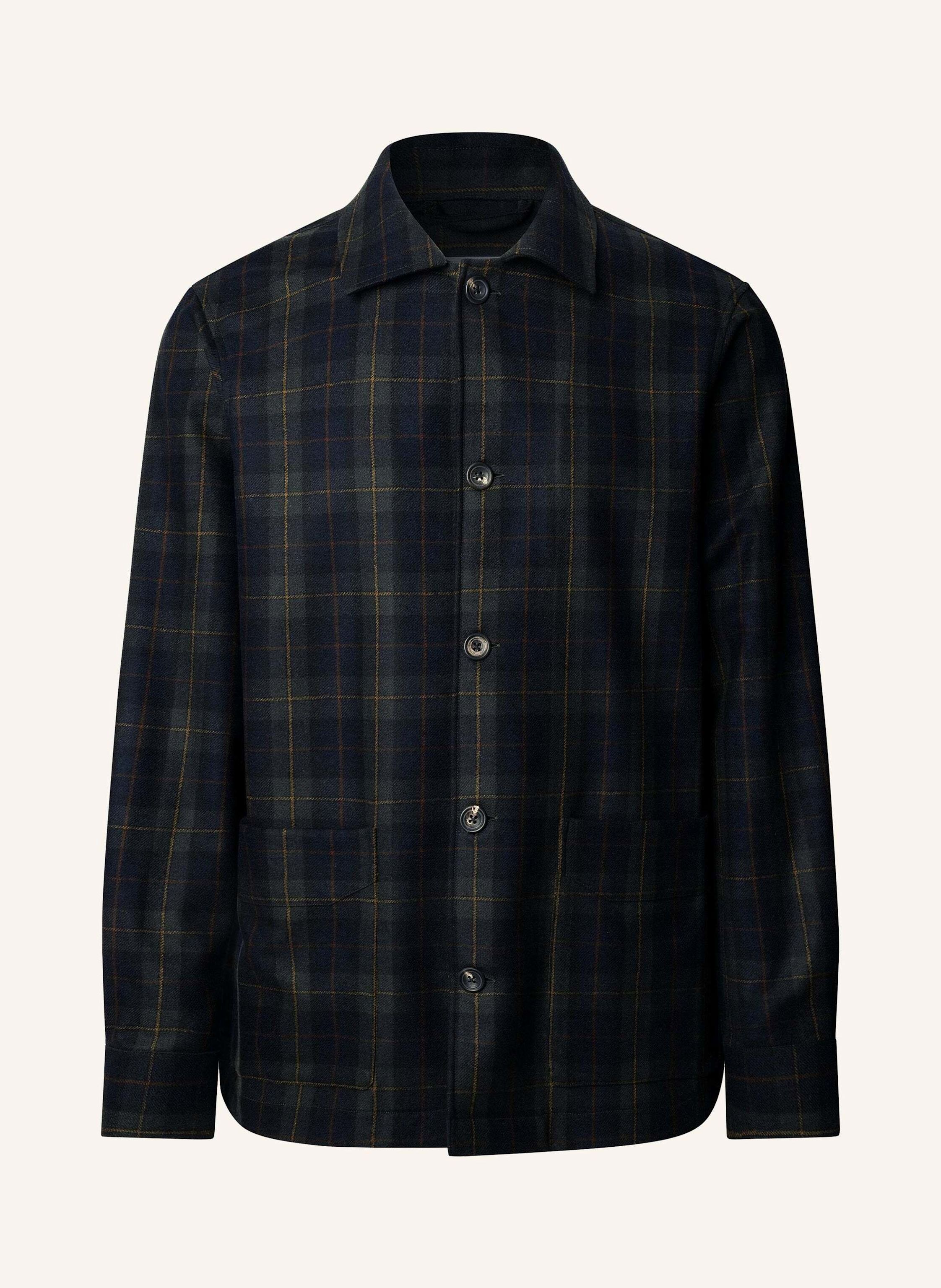 HACKETT LONDON Freizeithemd SR BLACKWATCH OSHIRT
