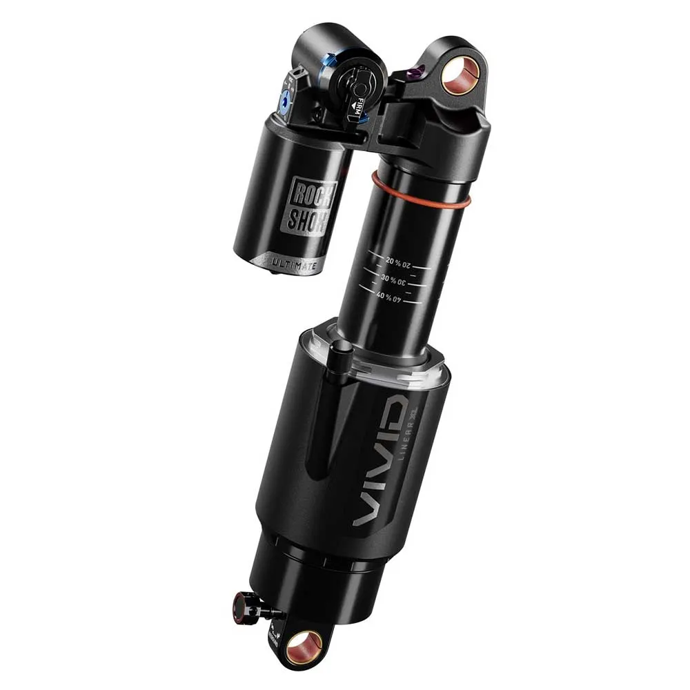 RockShox Vivid Ultimate RC2T Linear XL Air 4 Tokens Reb55/Comp30 Lockout 25 Adj HydB/O 90º Standard D1 SBC Levo/LevoSL S2-S6 2022  shock absorber