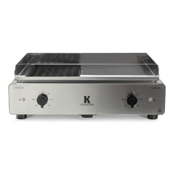 Pack barbecue plancha électrique Duo K   Chariot Plein Air - Krampouz