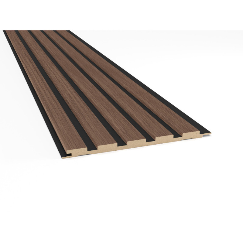Lambris revêtu Kontrast Dark Wood 260 x 23,8 x 1,2 cm 3 pièces DEPRO