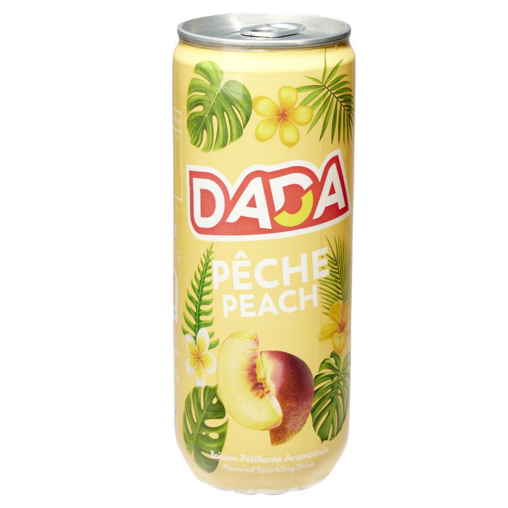 Boisson pétillante Dada saveur pêche 33cl