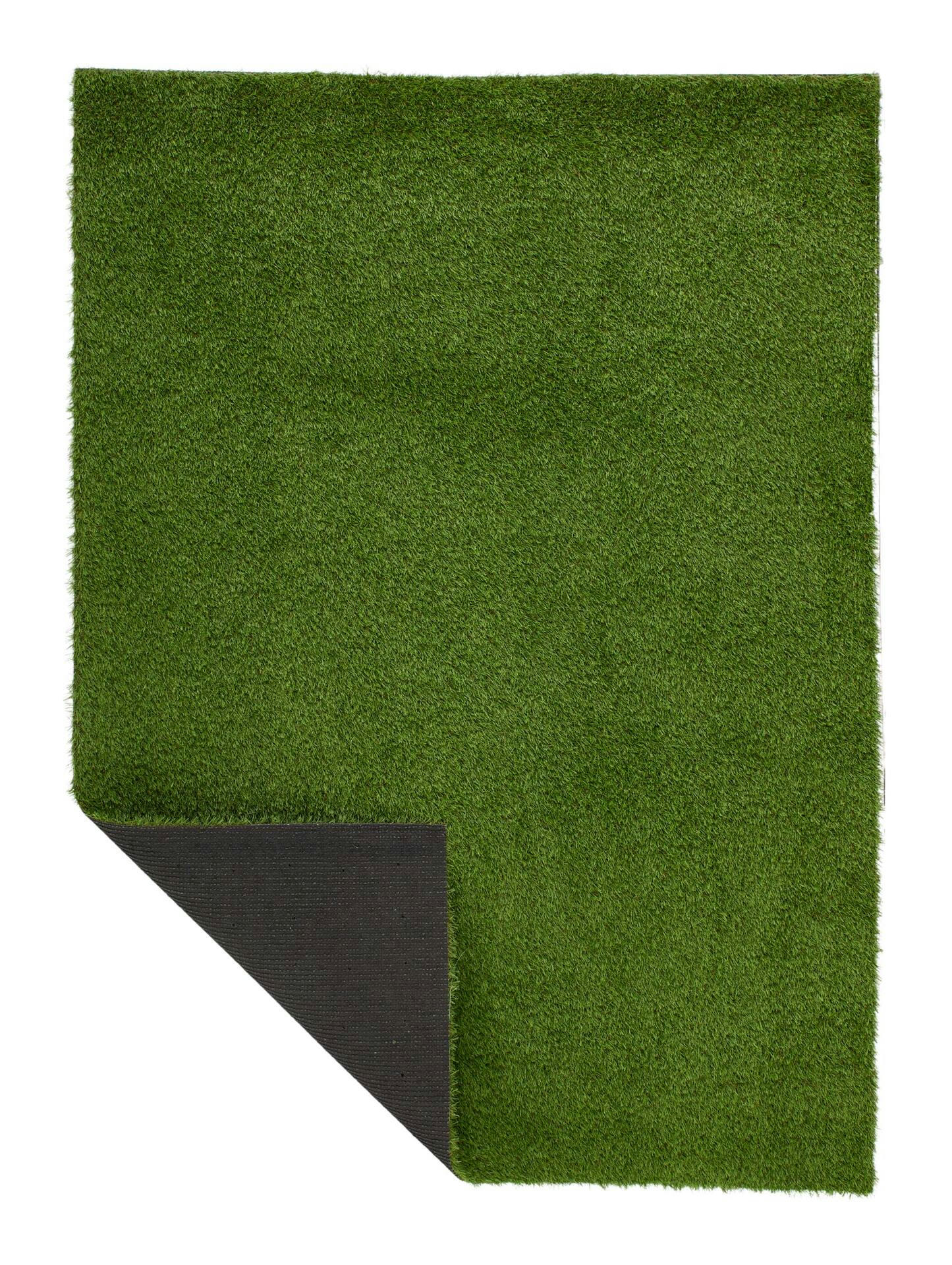 For Living High Pile Artificial Grass Rug, 5 x 7-ft
