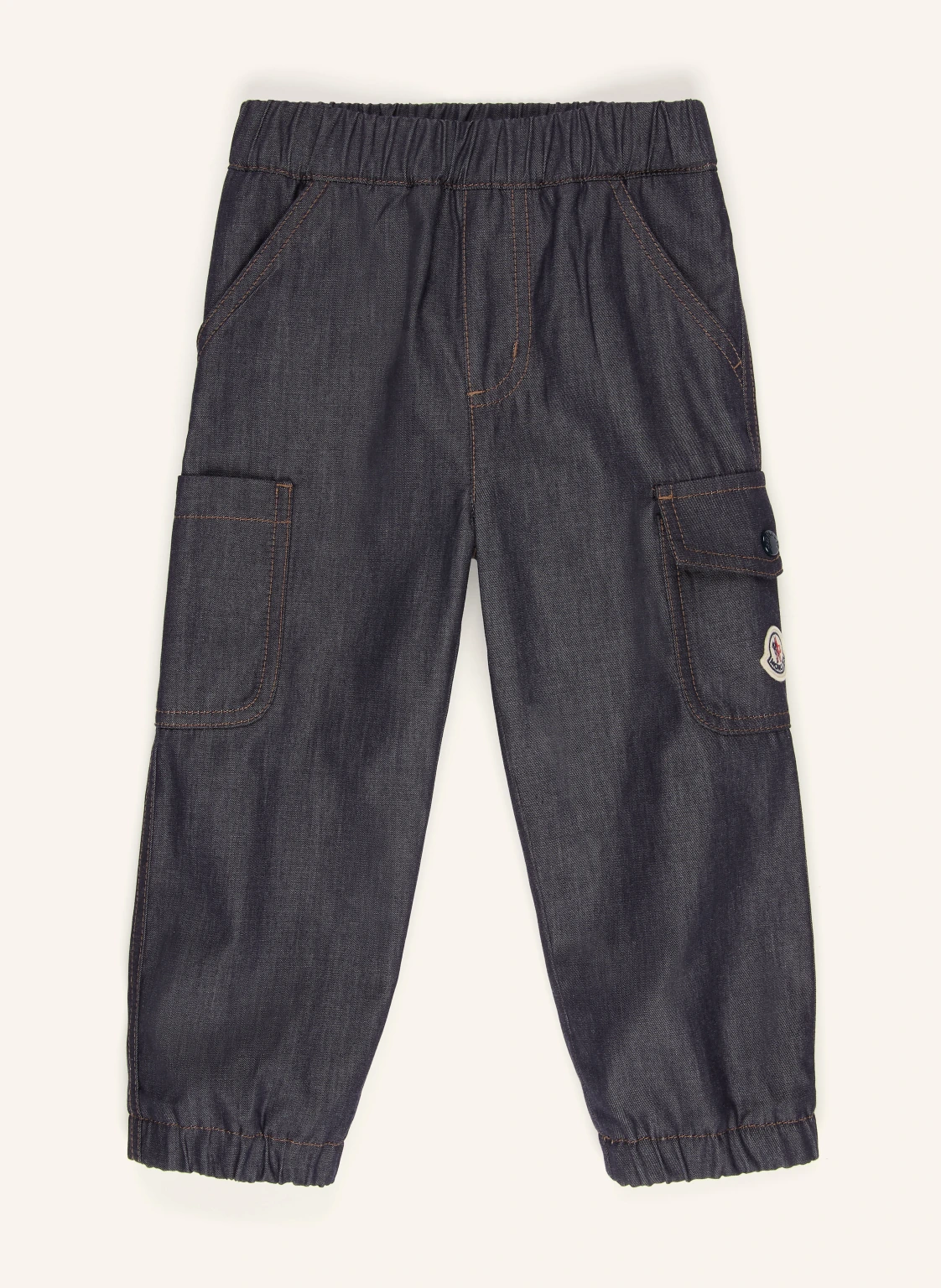 MONCLER enfant Cargohose in Jeansoptik