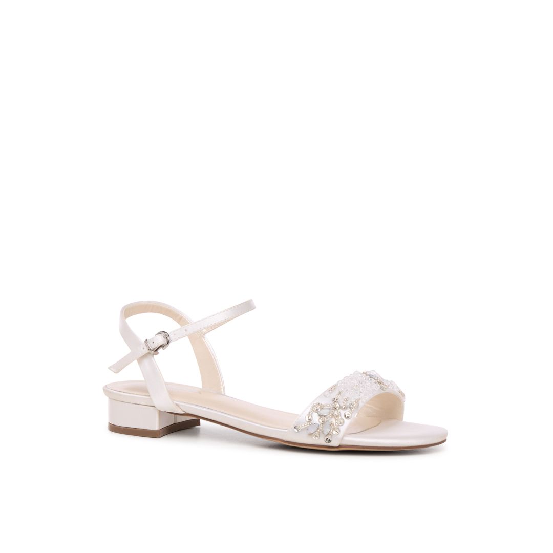 Paradox London Amaryllis' Flat Wedding Sandals