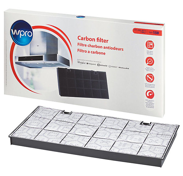 FILTRE CHARBON FAT150215x435 HOTTE WHIRLPOOL ROSIERES