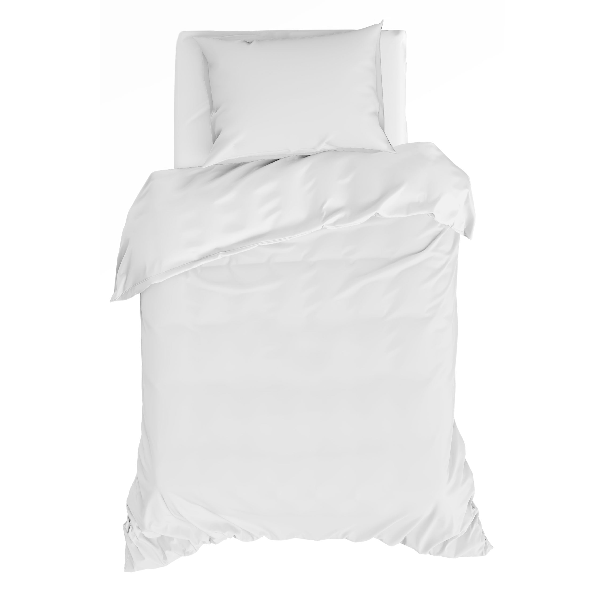 by fonQ Fresh Dekbedovertrek 140 x 200/220 cm - Crispy White