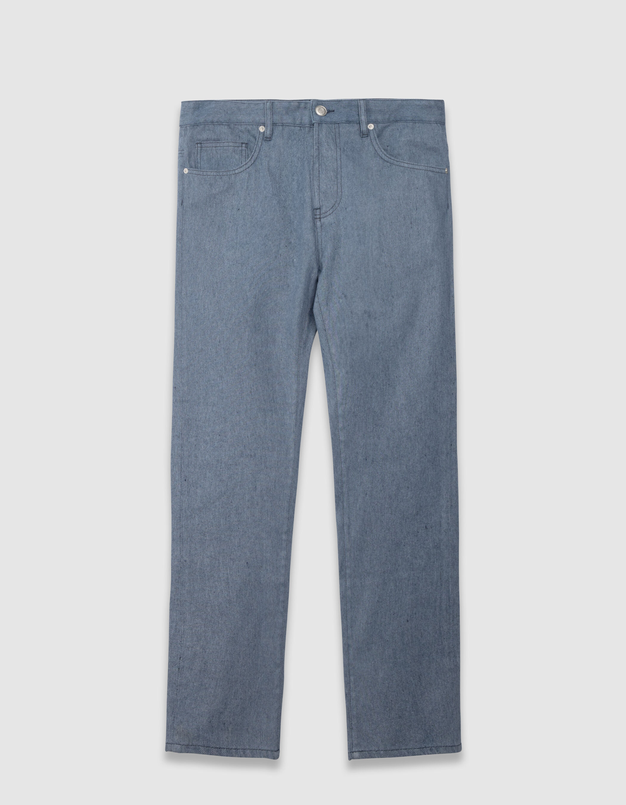 Jean tapered bleu effet chiné Ben Homme