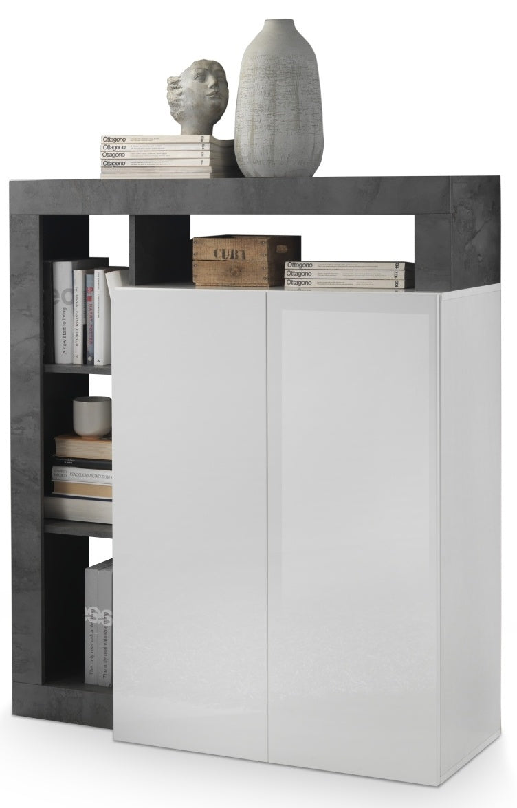 Benvenuto Design Hamburg Opbergkast Wit   Oxid