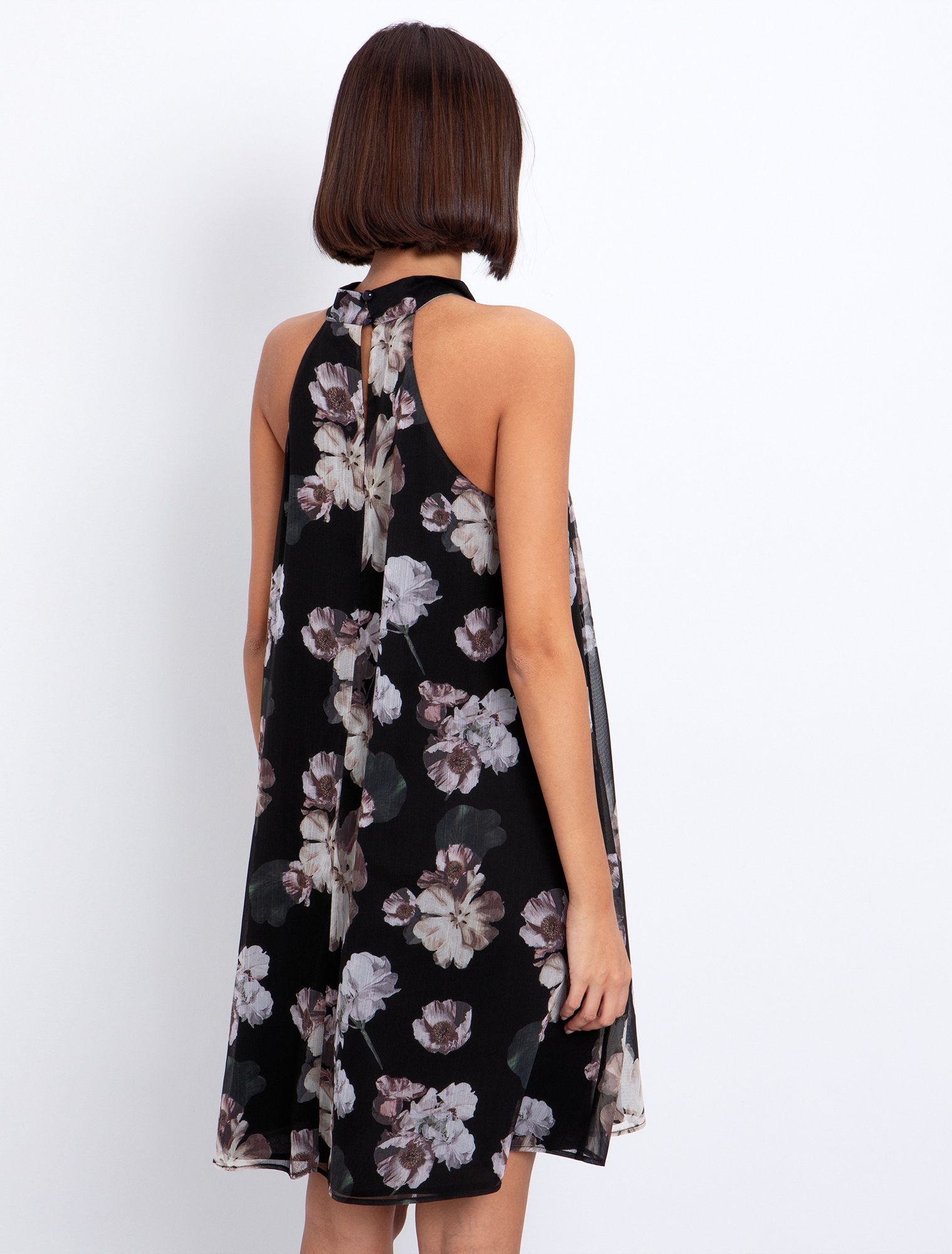 Halter φόρεμα φλοράλ