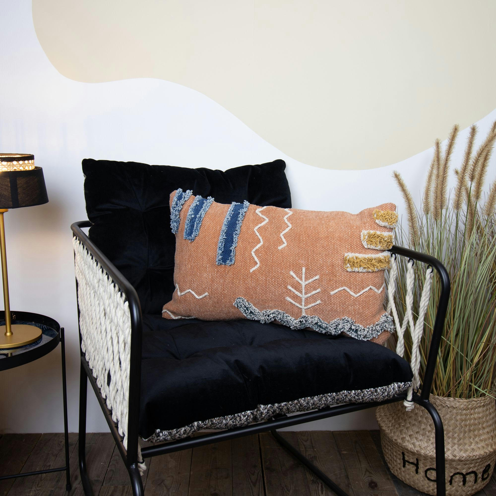 INARA - Coussin en coton 30x50cm