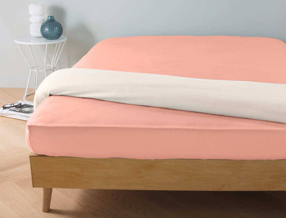 Drap-housseFlanelle bicolore