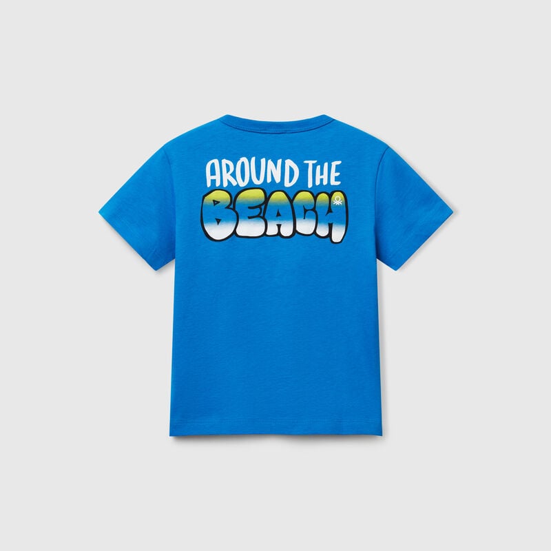 T-shirt in organic cotton with print