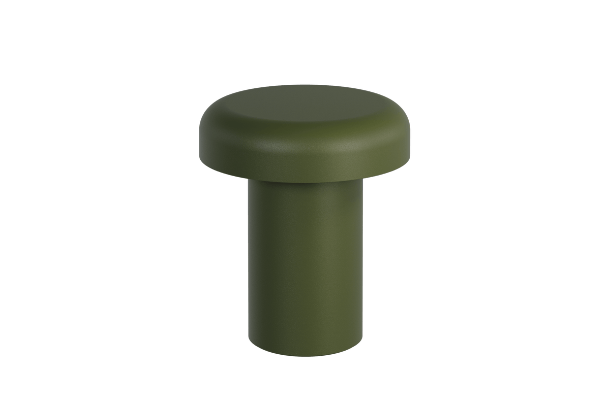 Miko Outdoor bijzettafel - Forest Green, gegalvaniseerd staal, 41,5 x 41,5 x 47,5 cm