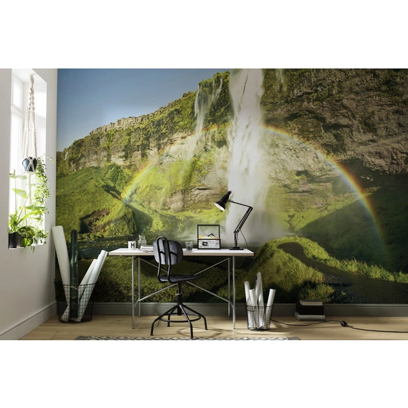 Vliestapete »Power of Iceland«, Breite 450 cm, seidenmatt