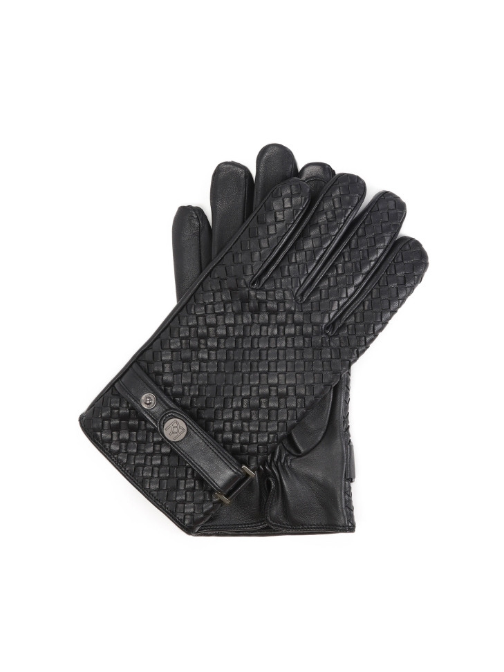 Men's black gloves