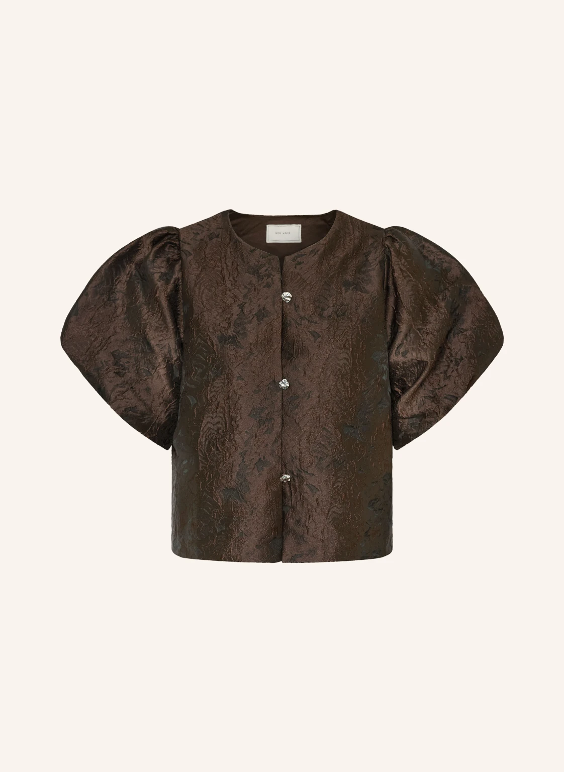 NEO NOIR Jacquard-Bluse AISA