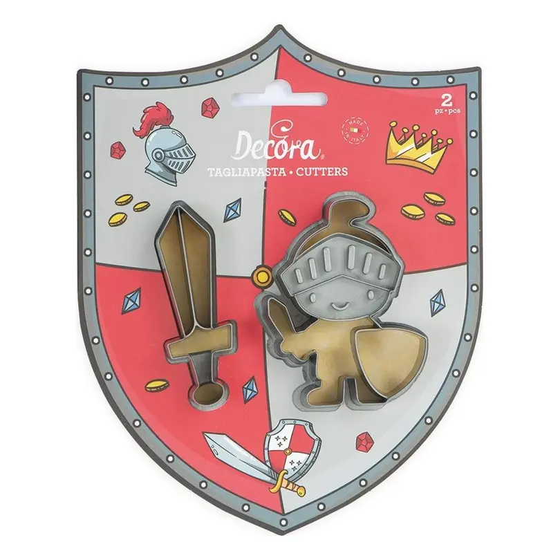 Ausstecher 2er-Set Ritter