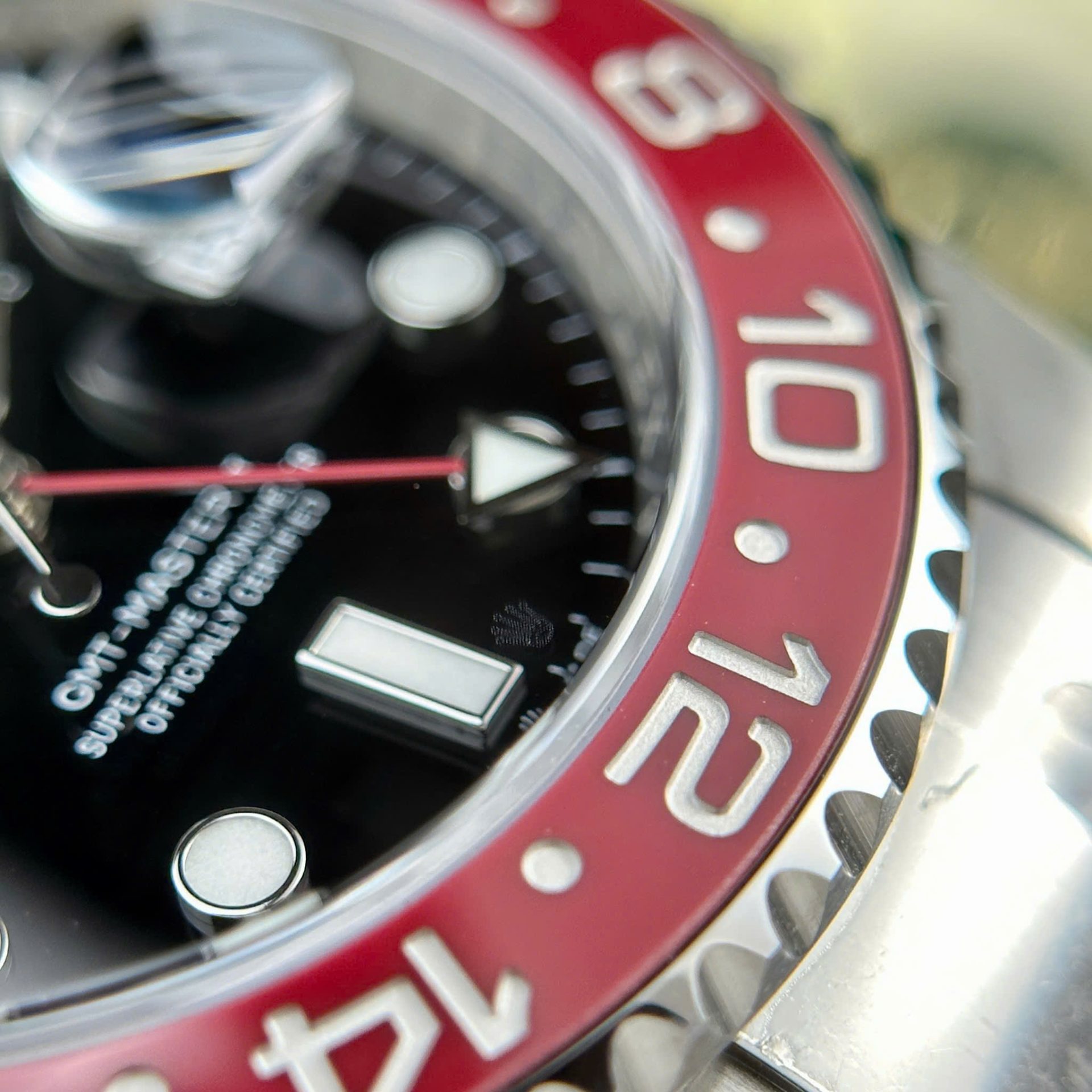 Rolex GMT-Master II 126710BLRO Pepsi 904L Steel Black Dial 40mm Oyster Super Clone