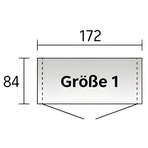 Gerätehaus »Europa Gr. 1«