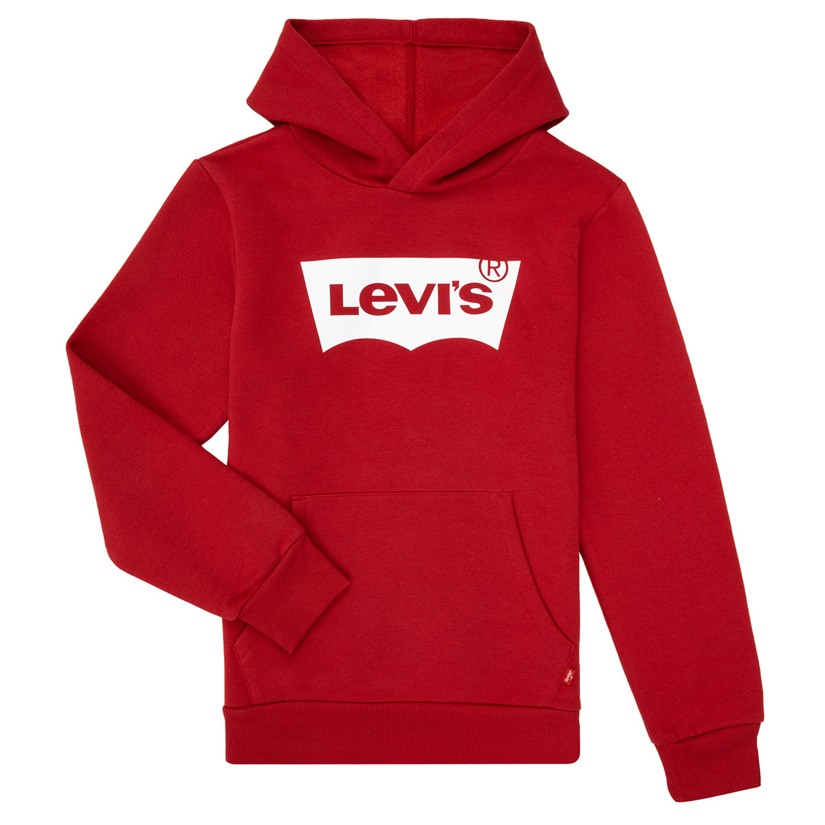 Levi's - BATWING SCREENPRINT HOODIE - Red