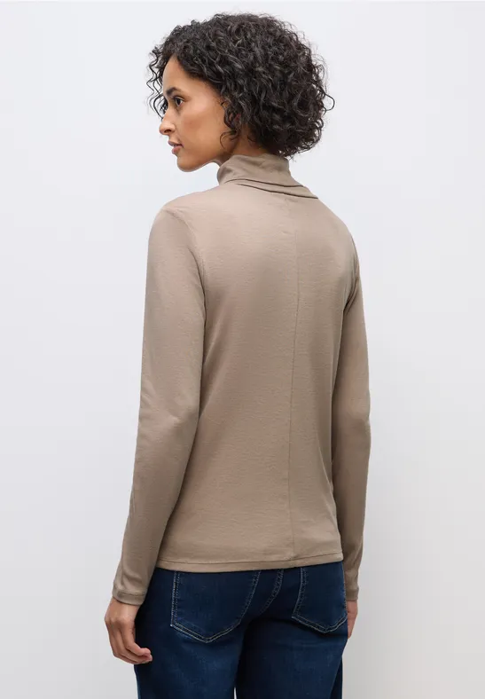 Basic Rollkragenshirt