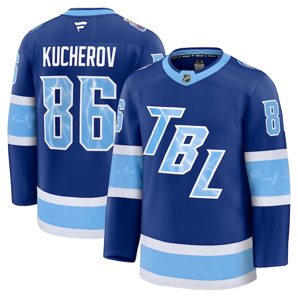 Nikita Kucherov Tampa Bay Lightning  2026 NHL Stadium Series Premium Jersey - Blue