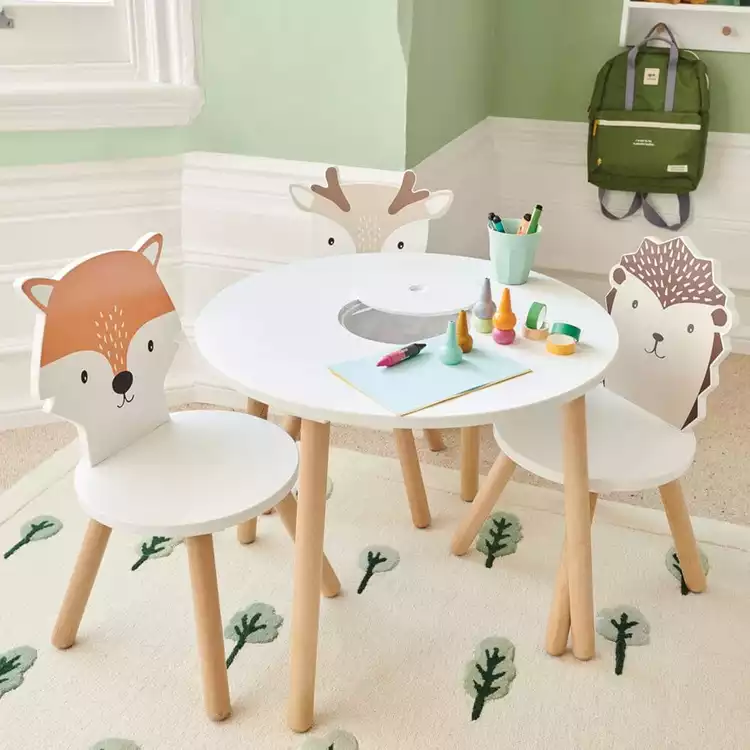 Great Little Trading Company Dandelion Toddler Table - White