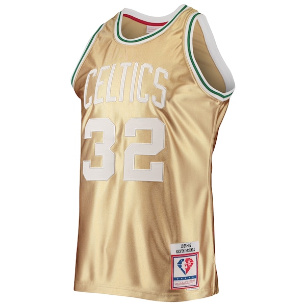 Kevin McHale Boston Celtics 75th Anniversary 1985/86 Hardwood Classics Swingman Jersey - Gold