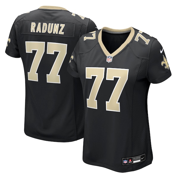 Dillon Radunz New Orleans Saints Nike Women's Team Game Jersey -  Black