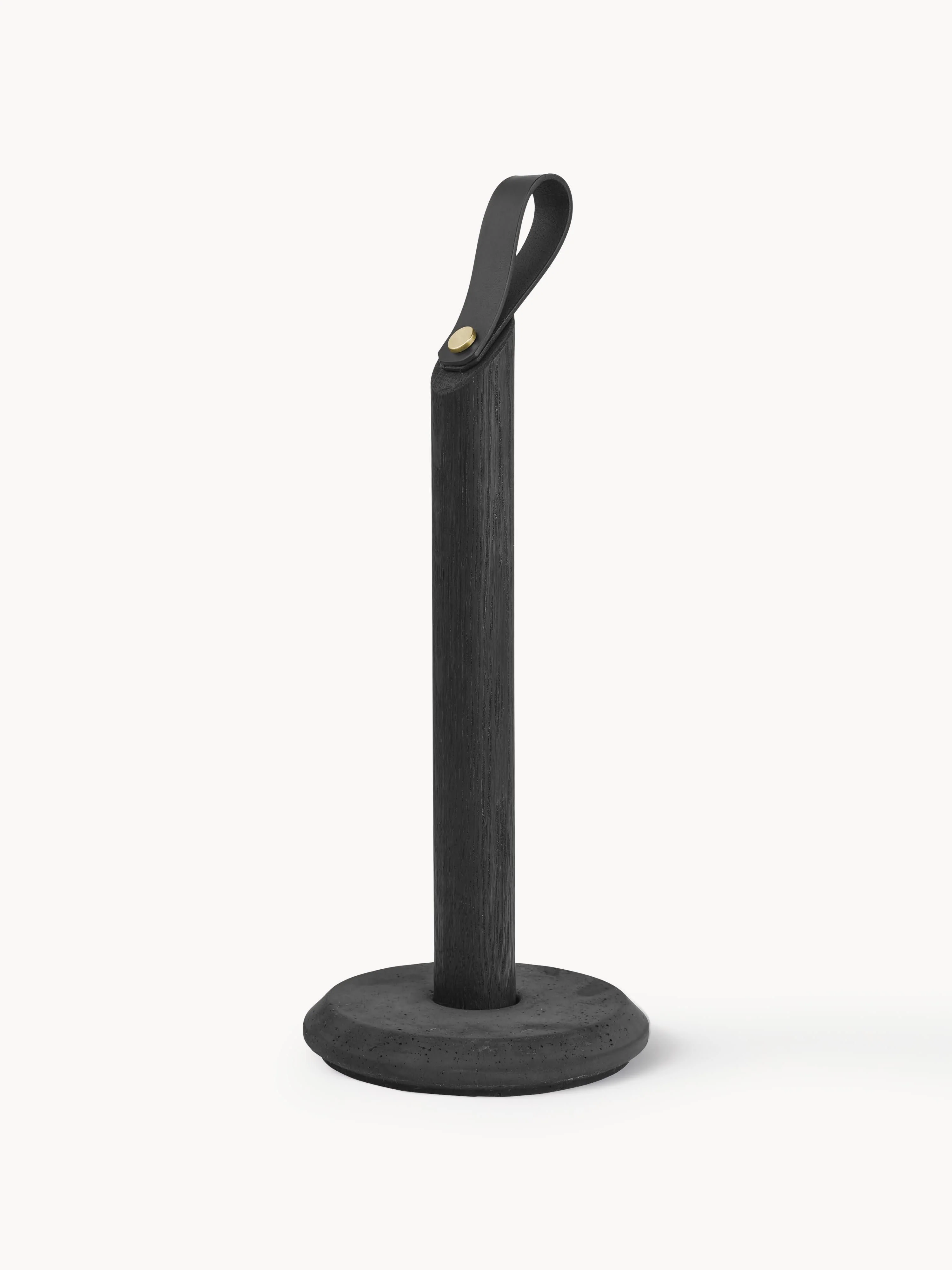 Küchenrollenhalter Grab aus Eichenholz