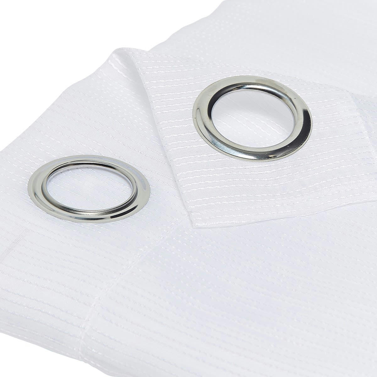 - Voilage en Polyester Blanc 135x240 cm