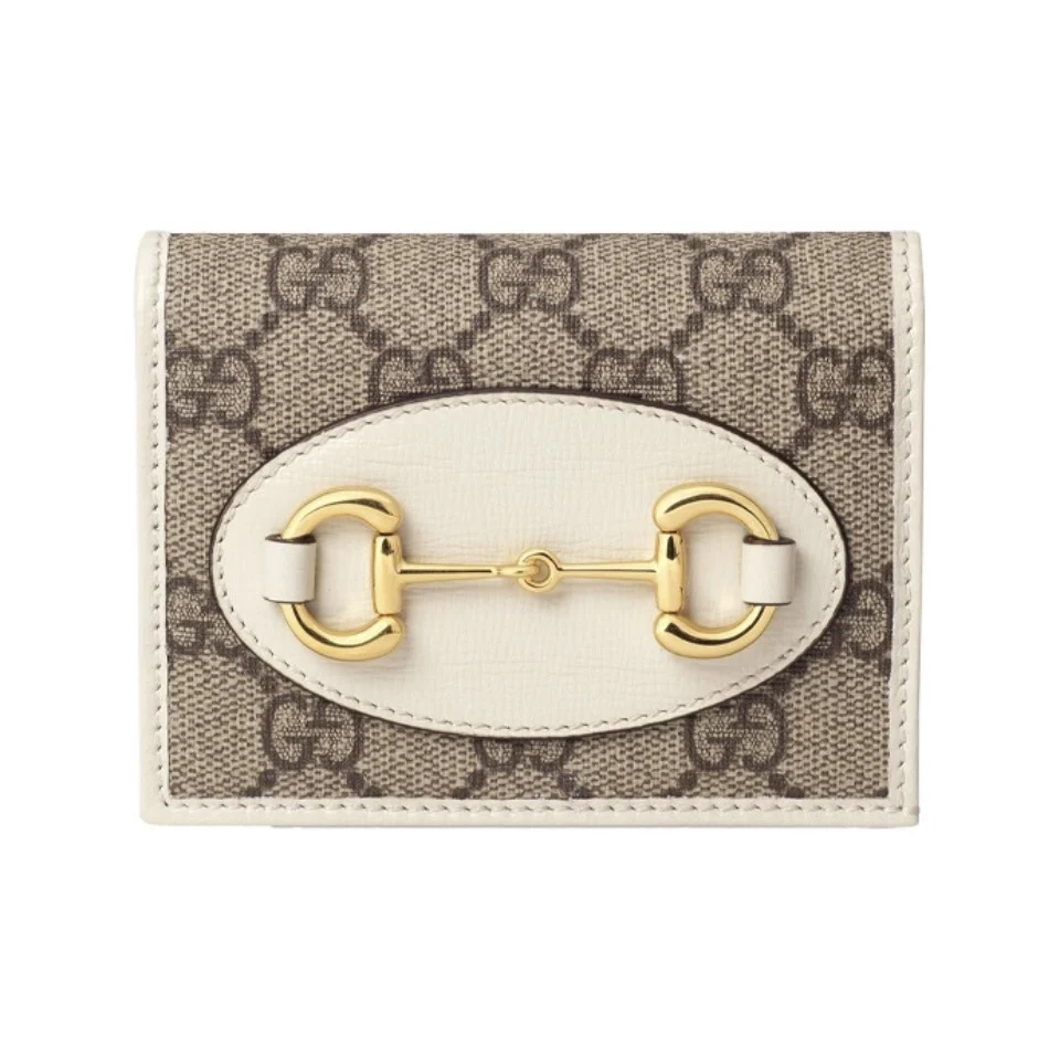 Gucci Unisex Horsebit 1955 Card Case Wallet