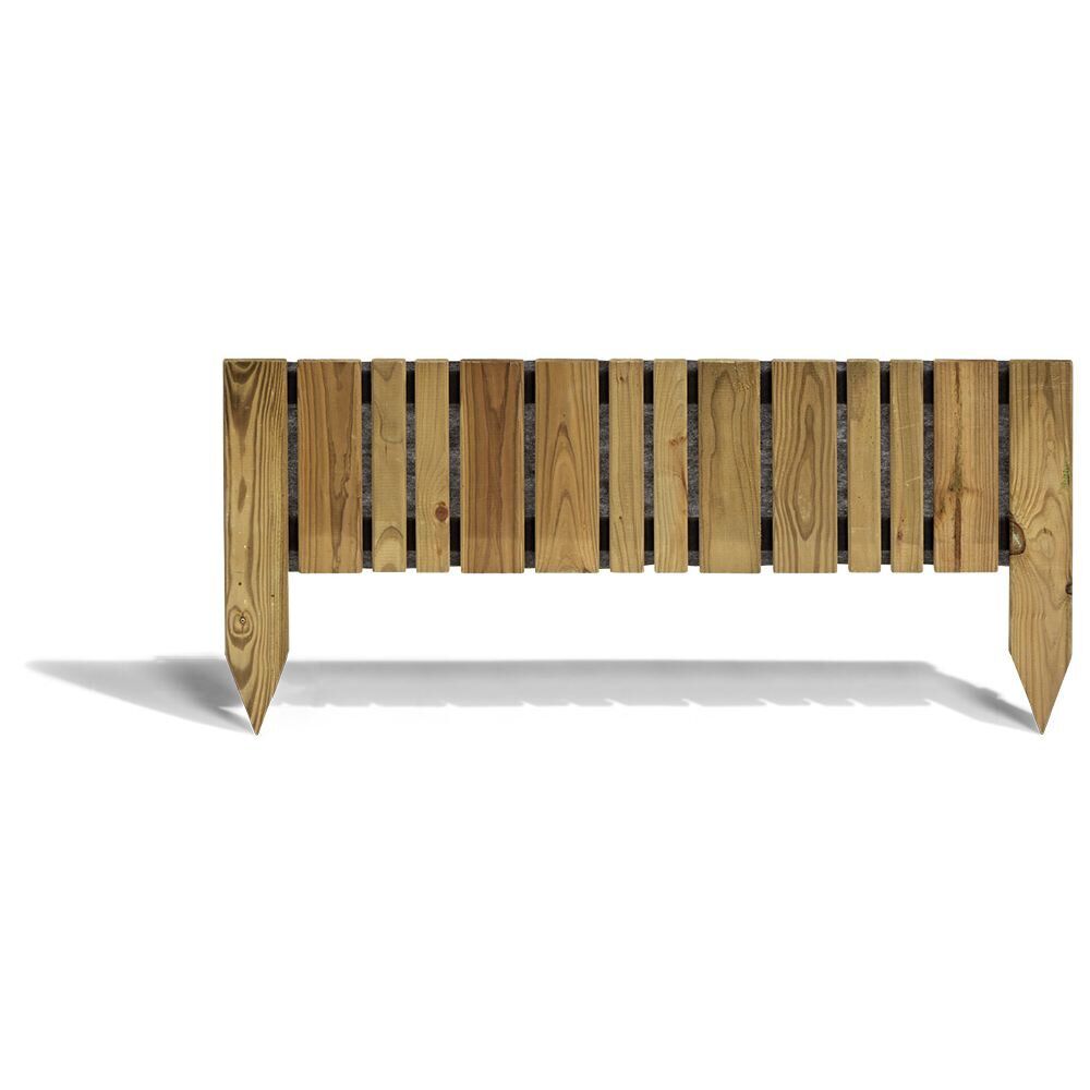 Bordure de jardin en pin 100x46cm