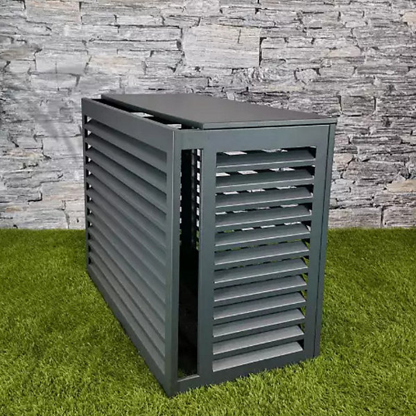 Face dos finition aluminium anthracite 23A - 7016 M 835x1050mm