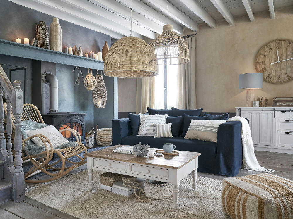 Louisiane - Rocking chair en rotin