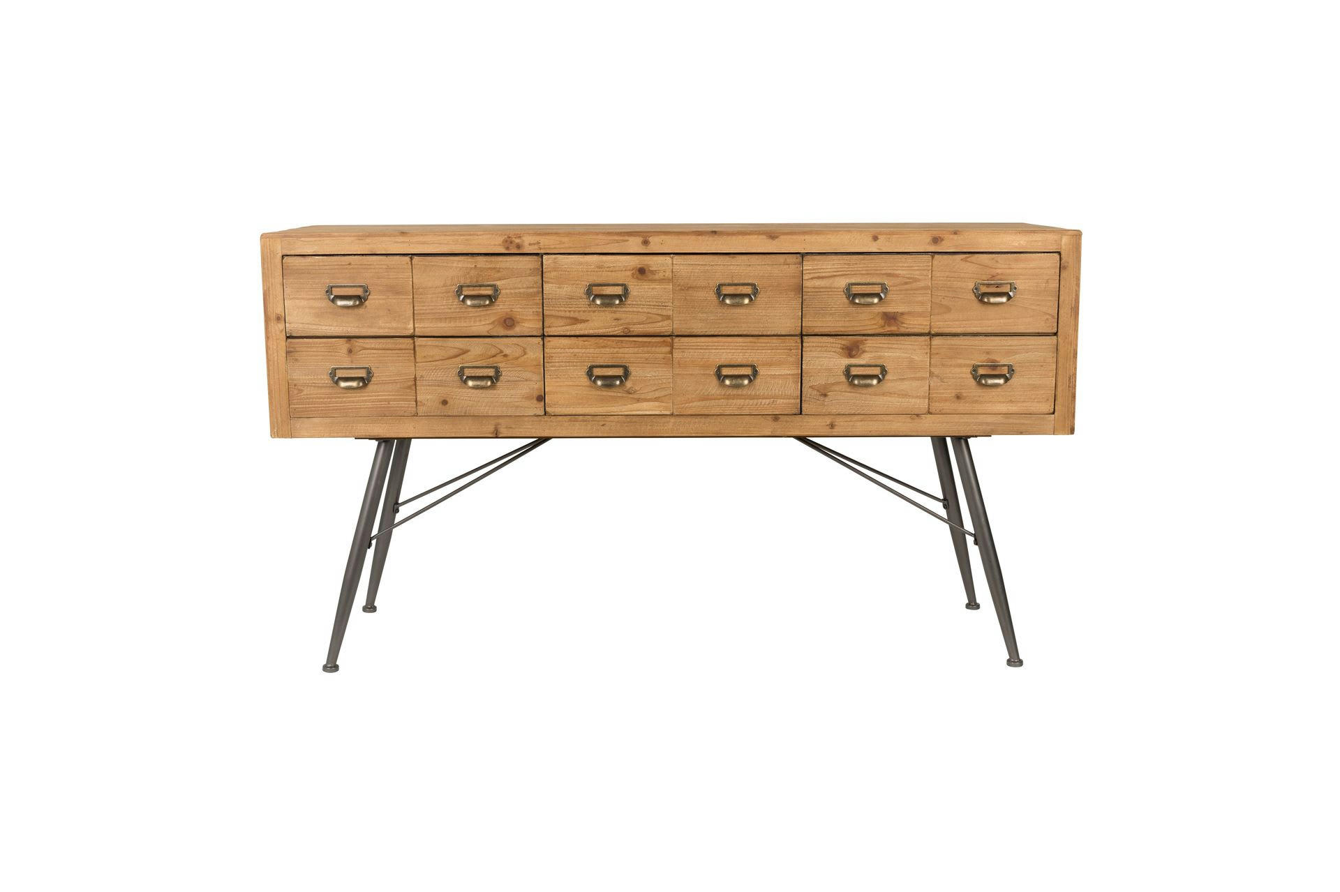 SIX - Commode en bois beige