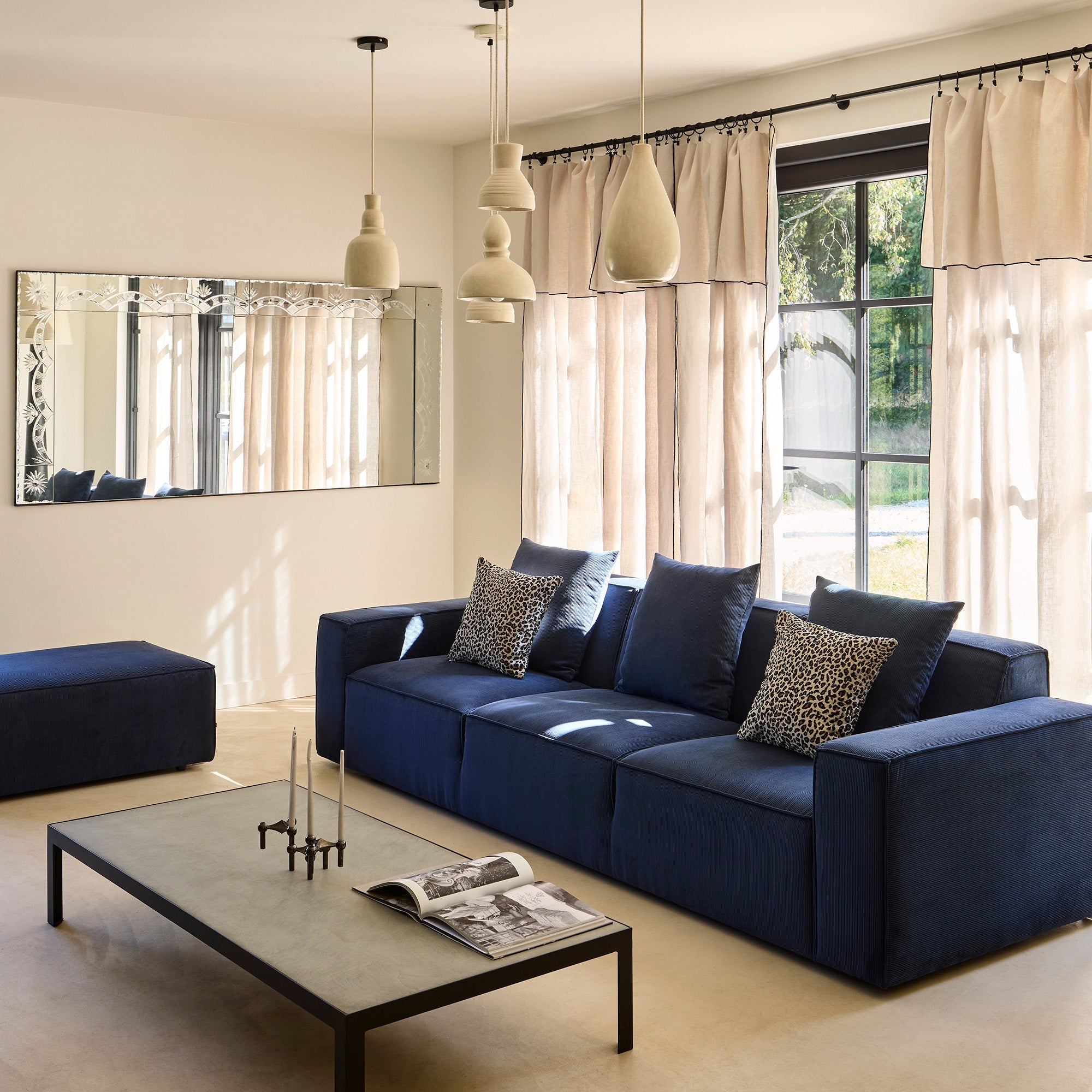 MADURA - Kussenovertrek natuurlijk 40x40 cm