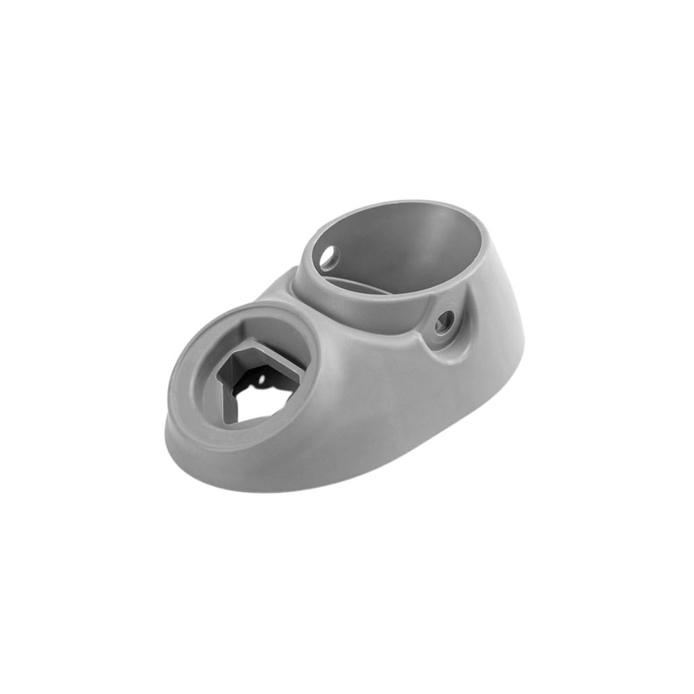 Base de pied d'ancrage pour portique gris