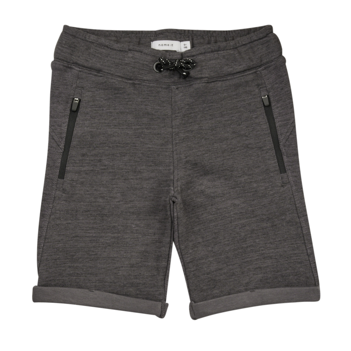 Name it - NKMSCOTTT SWE LONG SHORTS - Grey