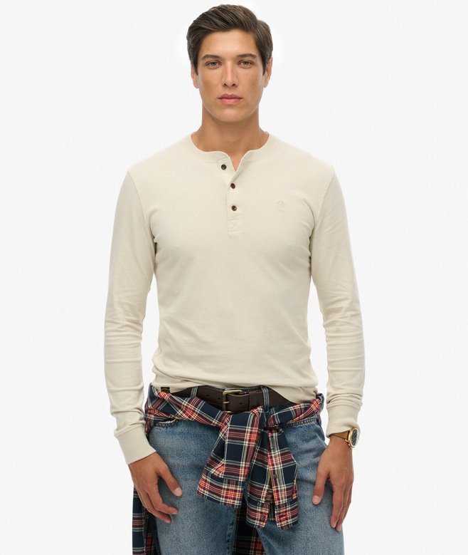 Classic Essential Henley Top