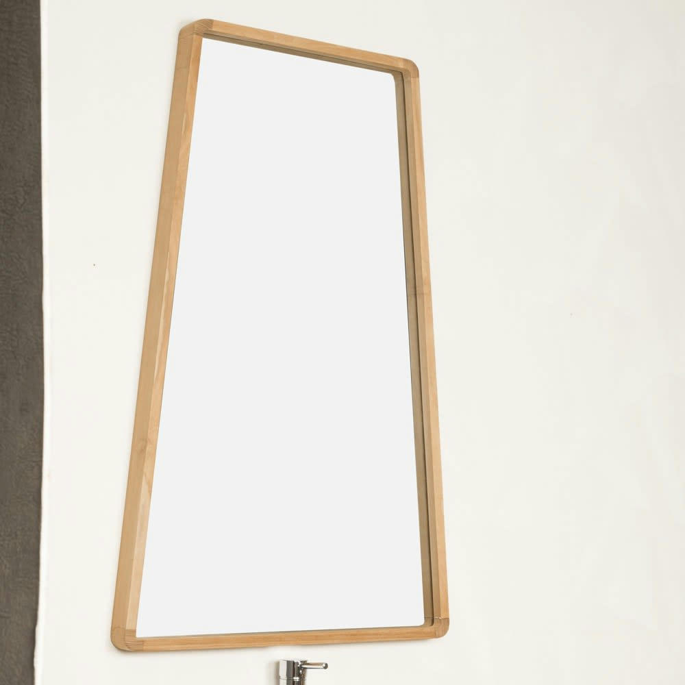 - Miroir salle de bain en teck Tipi 110 x 69 cm