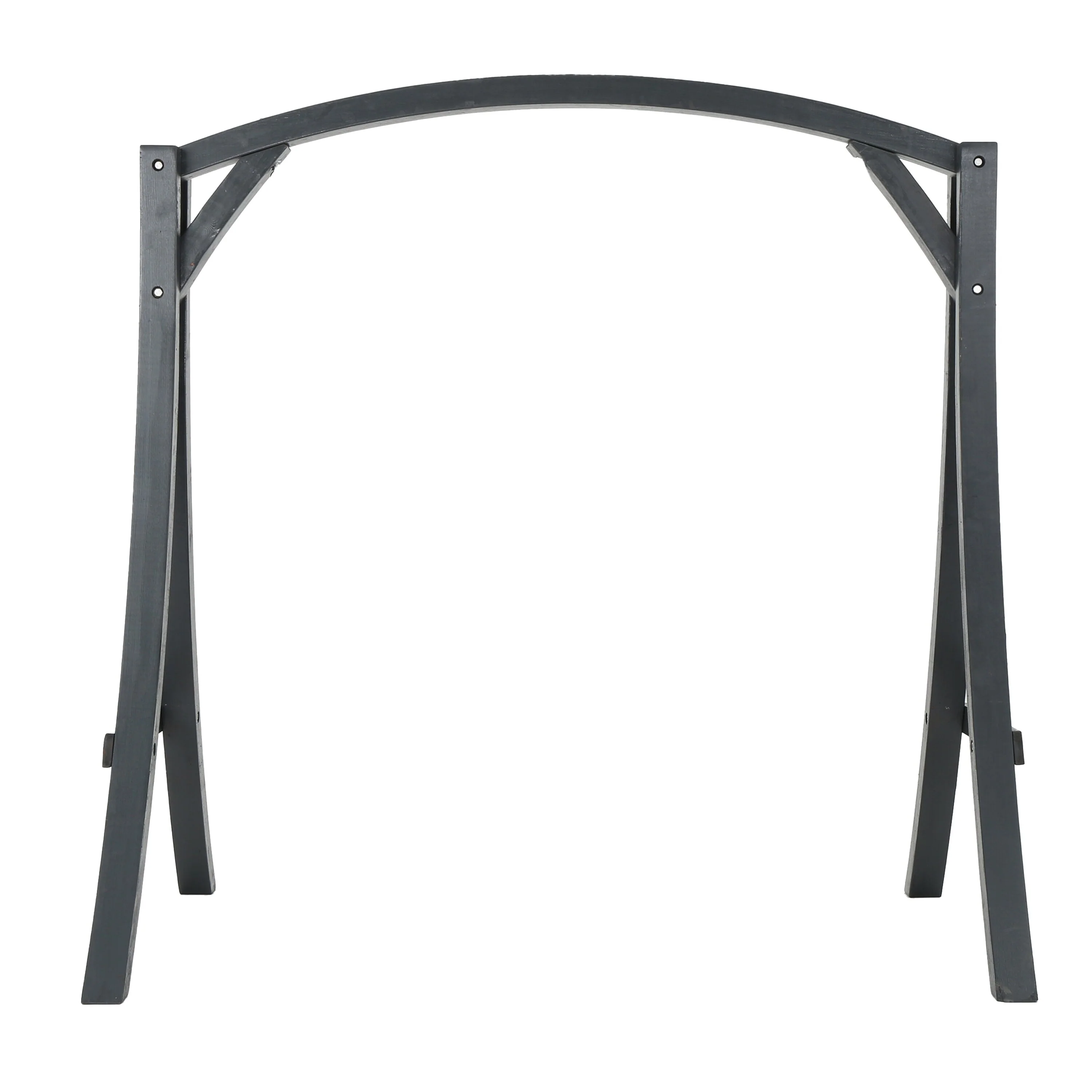 Wood Outdoor Swing Loveseat