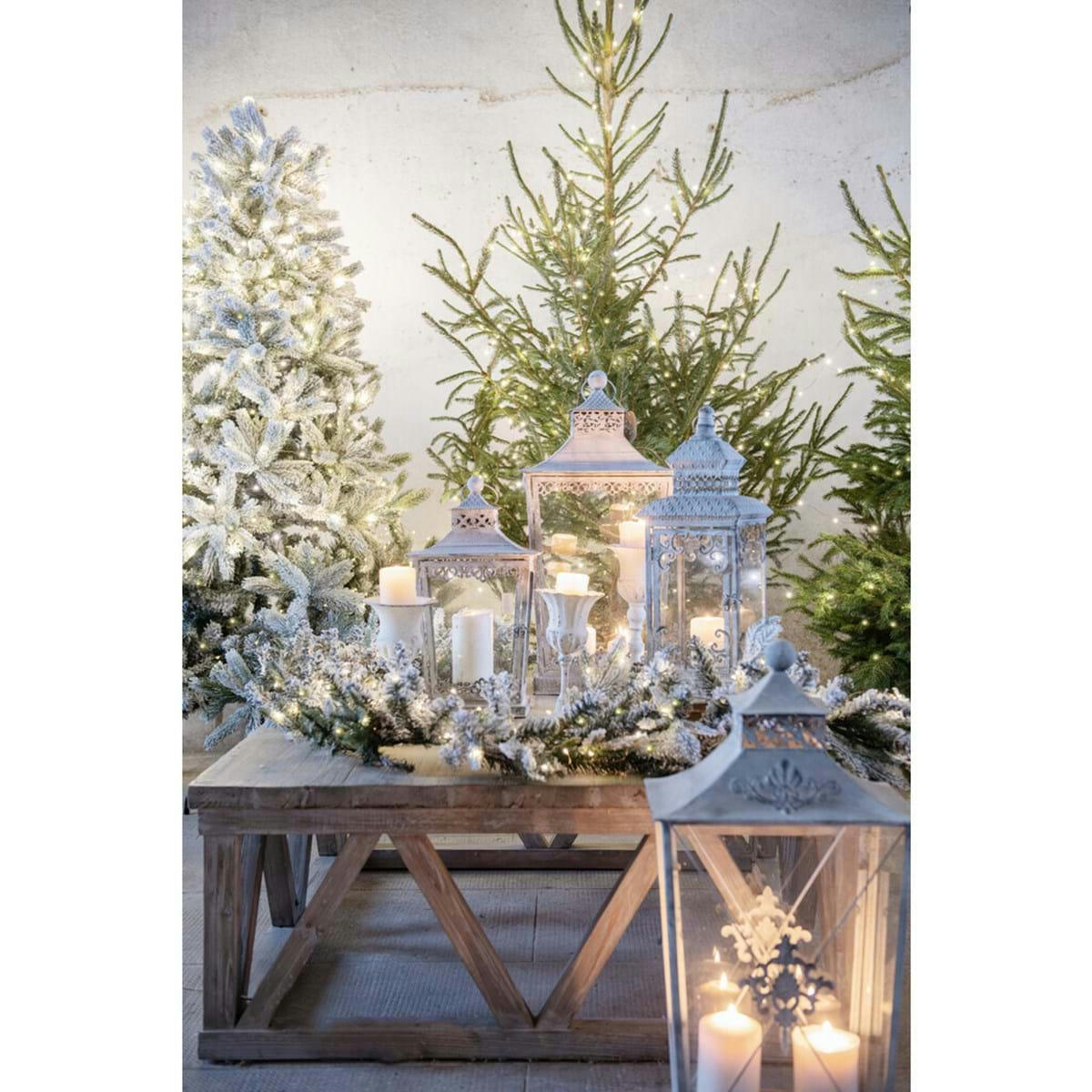 - Bougeoir en fer blanc H24