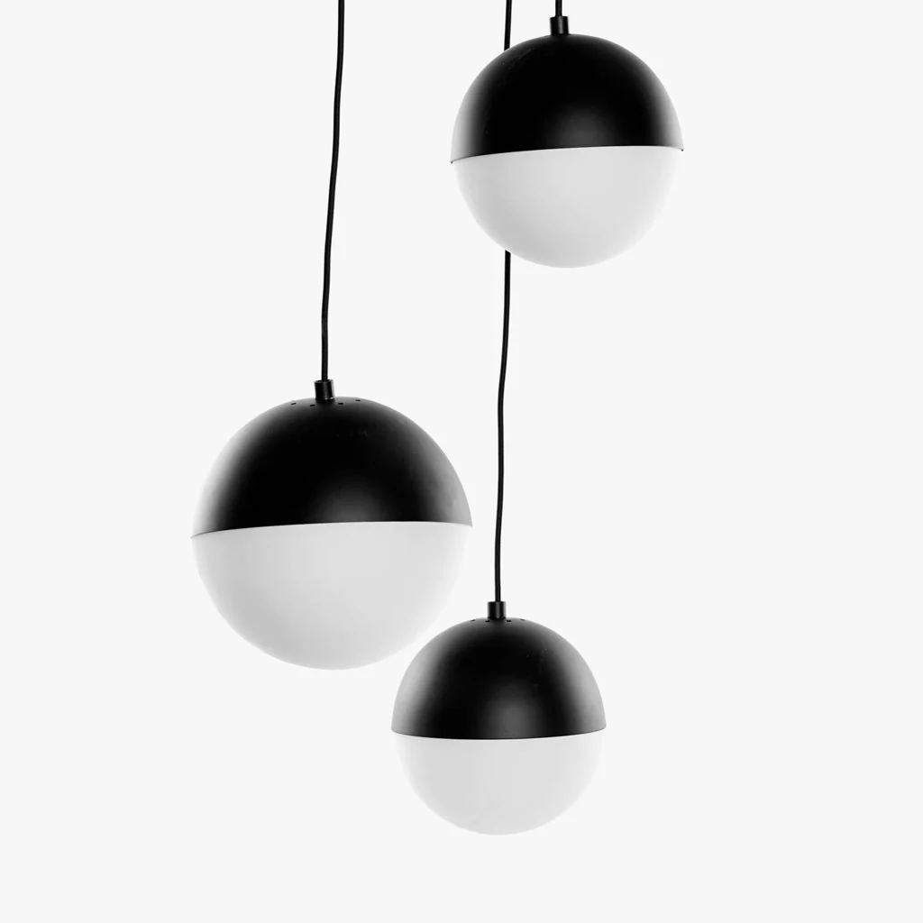 Suspensão de Teto Esferas Preto AXIS