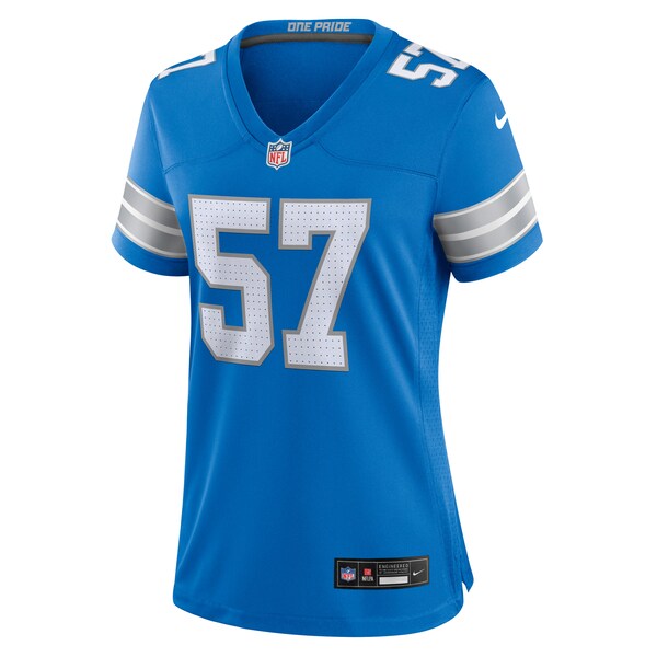 Nate Lynn Detroit Lions Nike Women's Game Jersey -  Blue