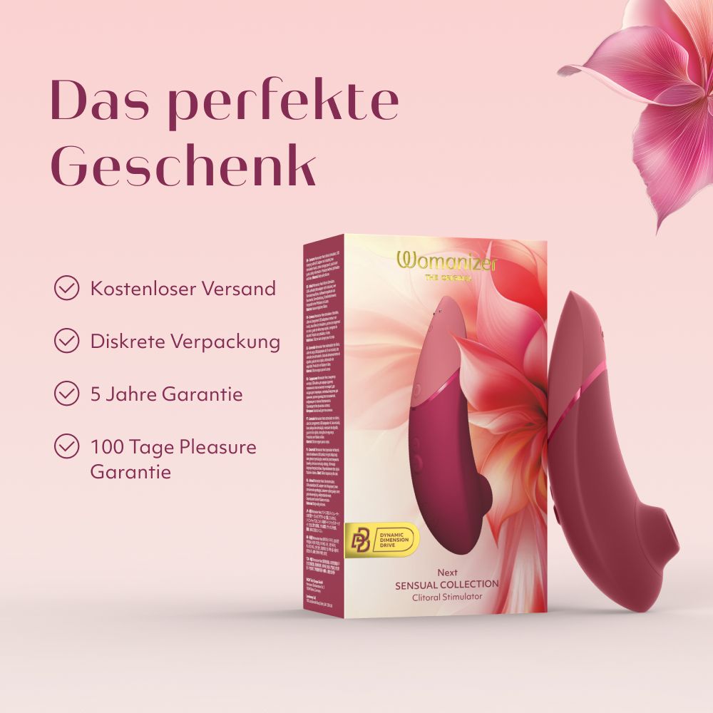 Next - 3D Pleasure Air Stimulator mit Climax Control, bekannt aus Netflix