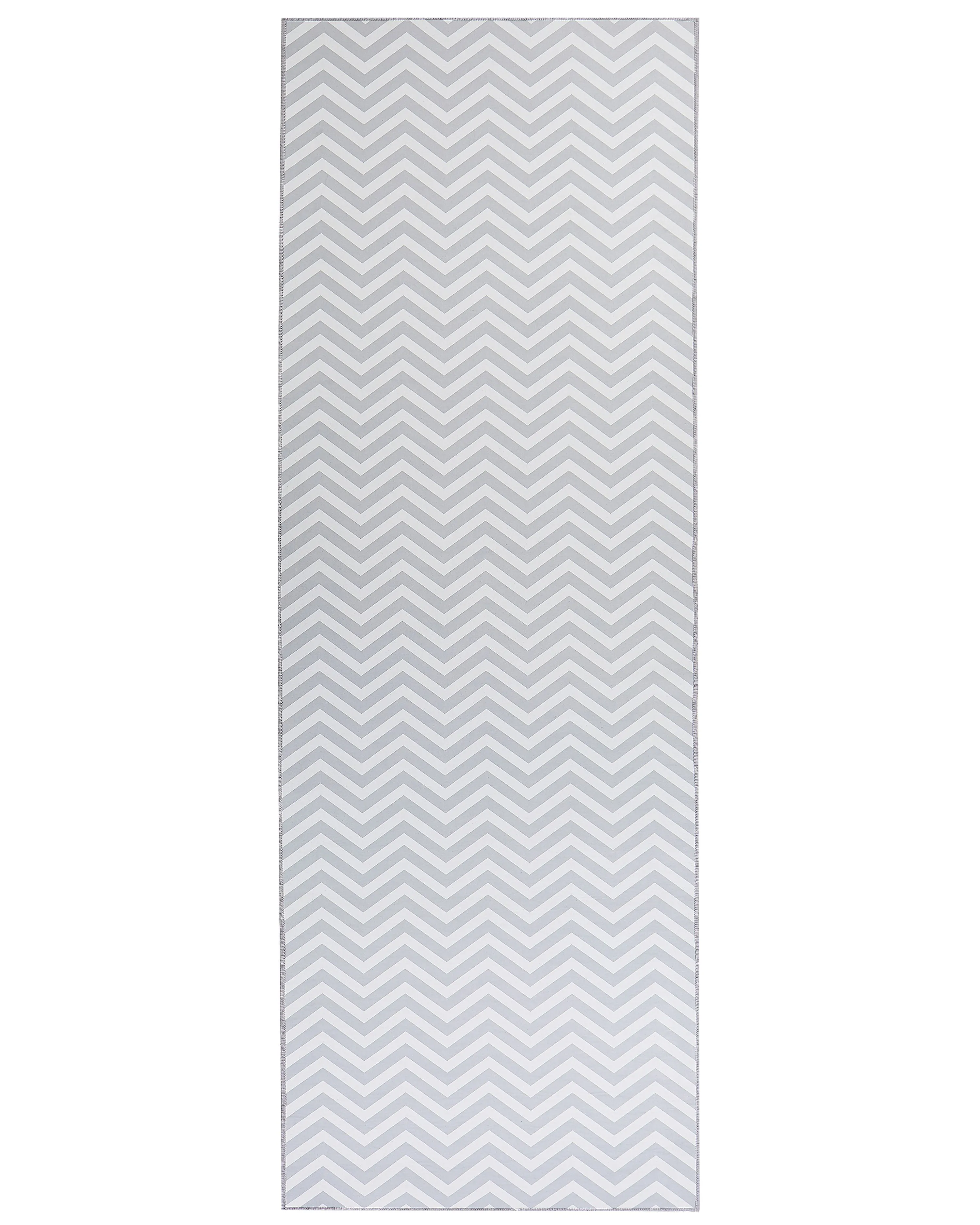 Rug SAIKHEDA White 70 x 200 cm